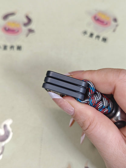 AAA Push Card Stainless Steel