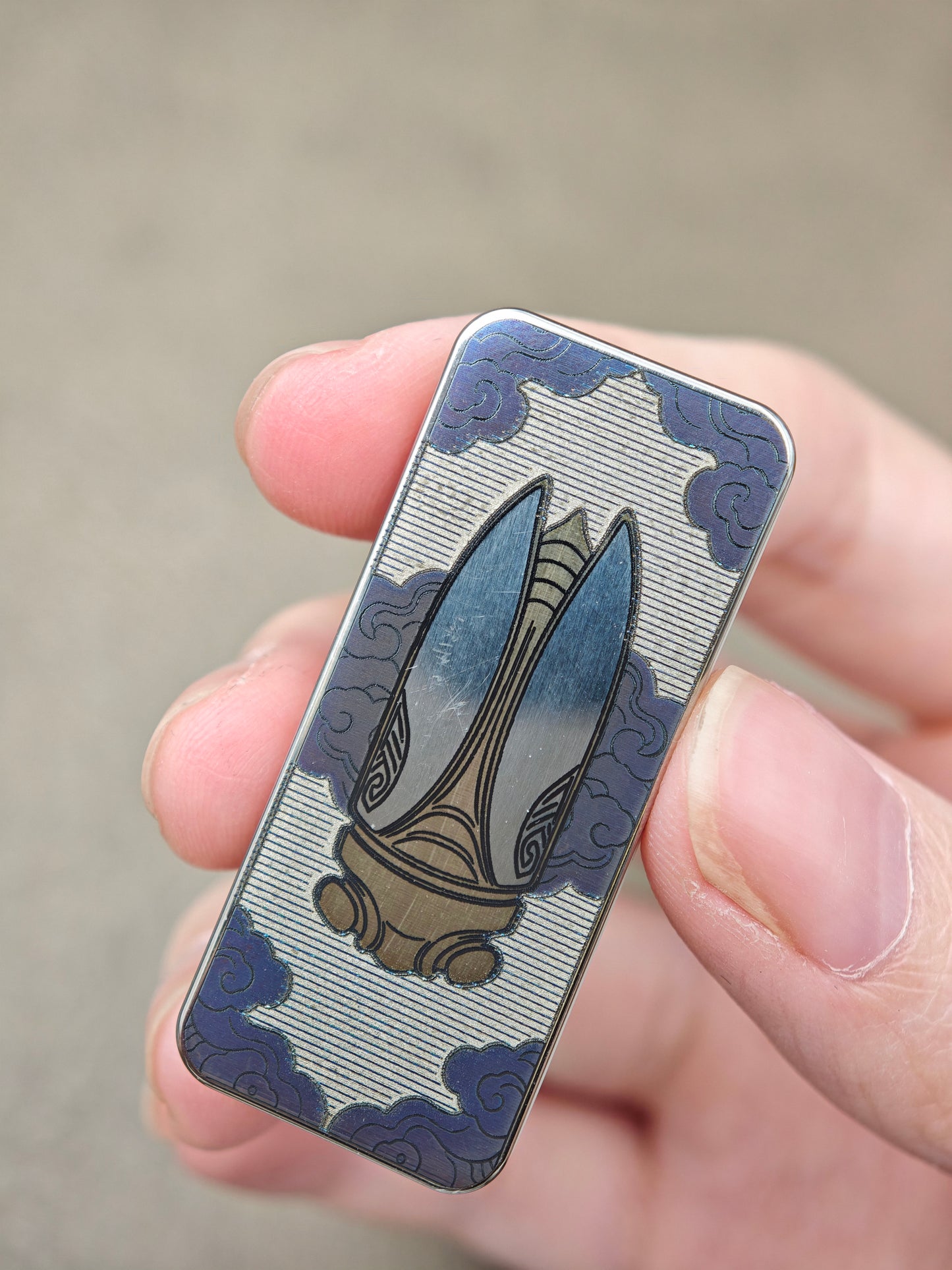 Cicada Chant Spring PEEK Titanium