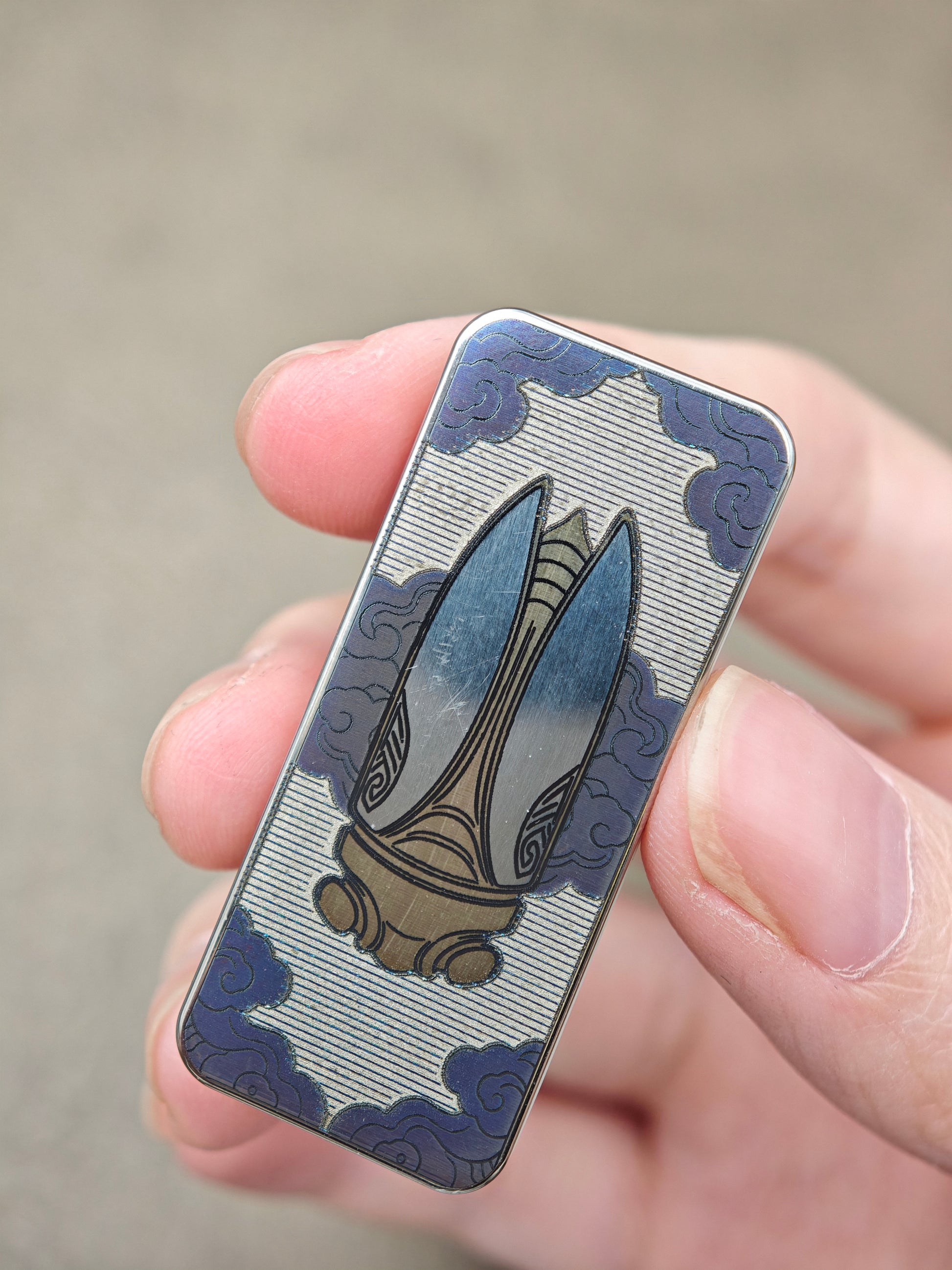 Cicada Chant Spring PEEK Titanium