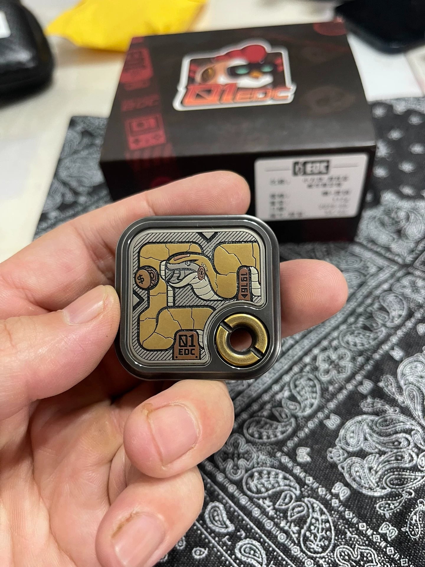 MAZE BLOCK Stainless Steel