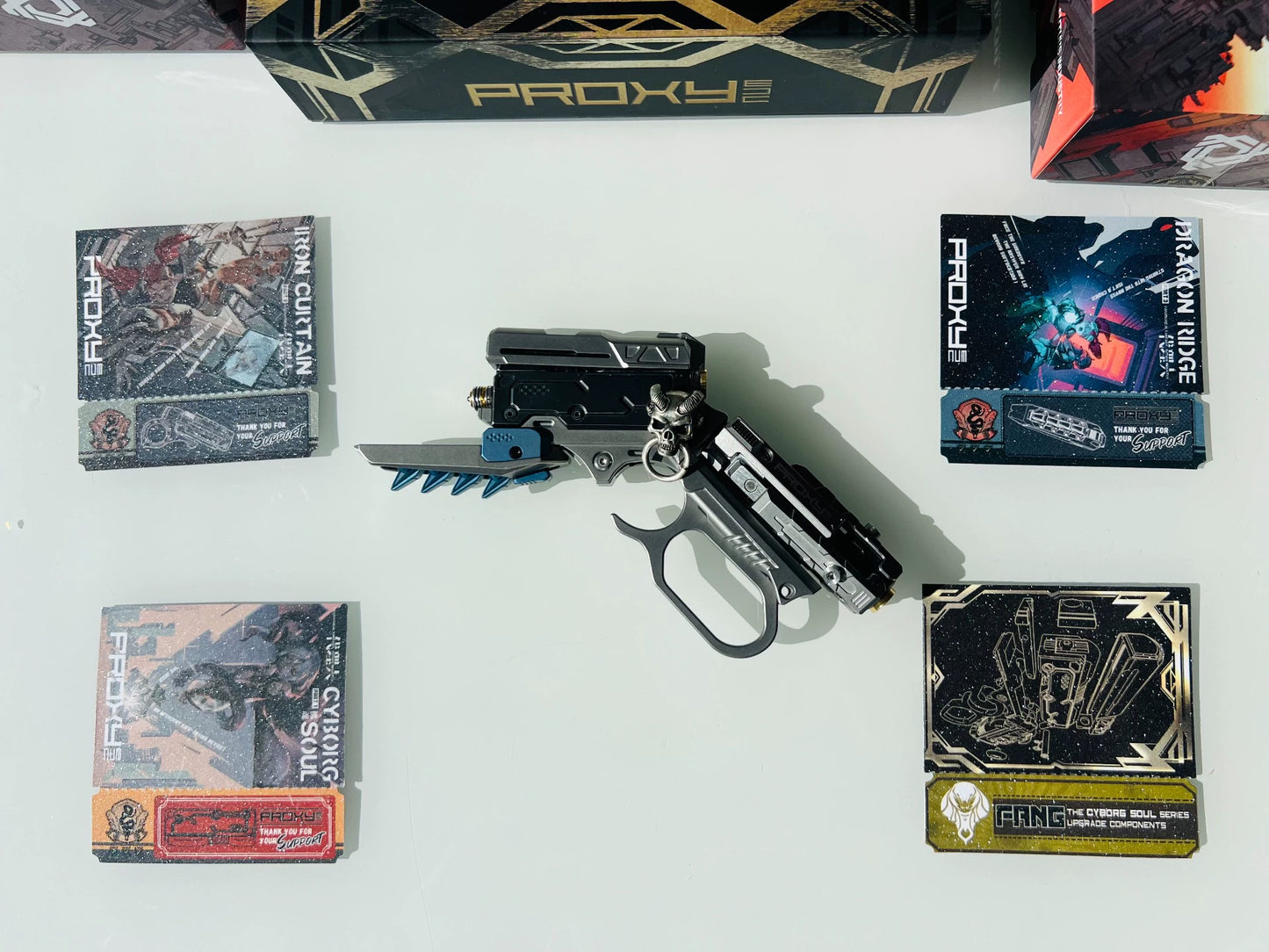 Cyborg Soul + Fang + Iron Curtain + Dragon Titanium