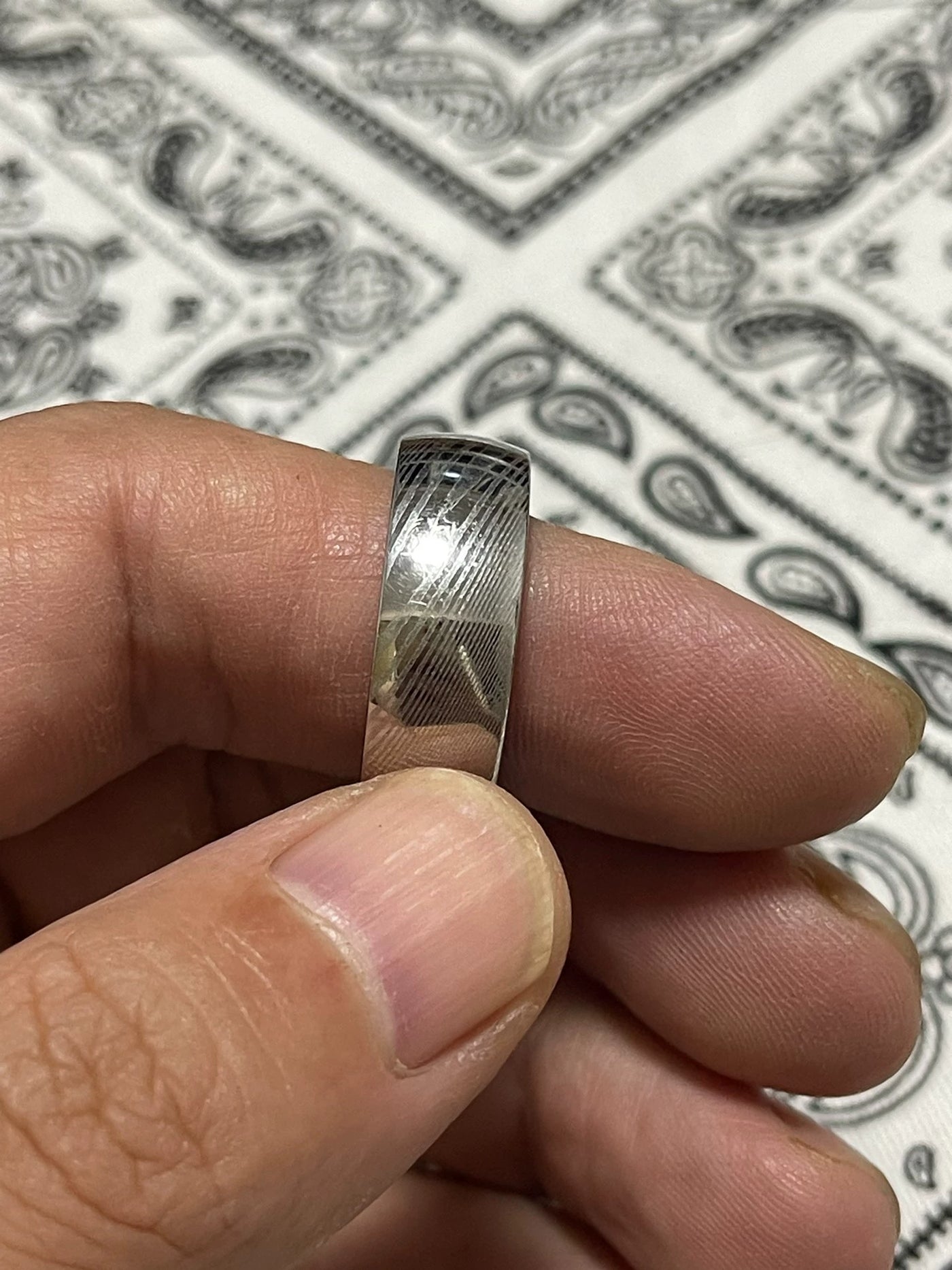 Pig Ring Damasteel