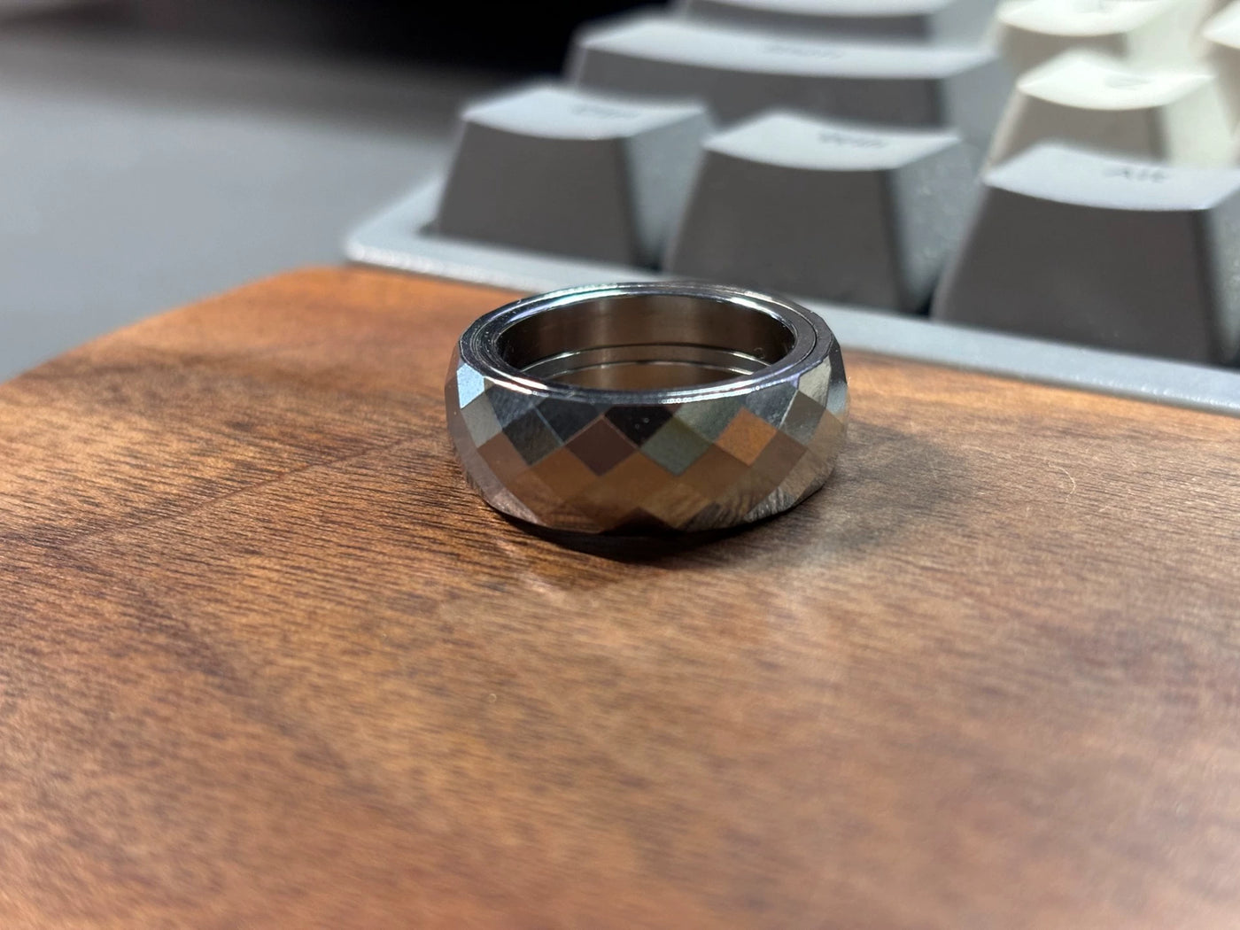 Pig Ring Titanium Size #17