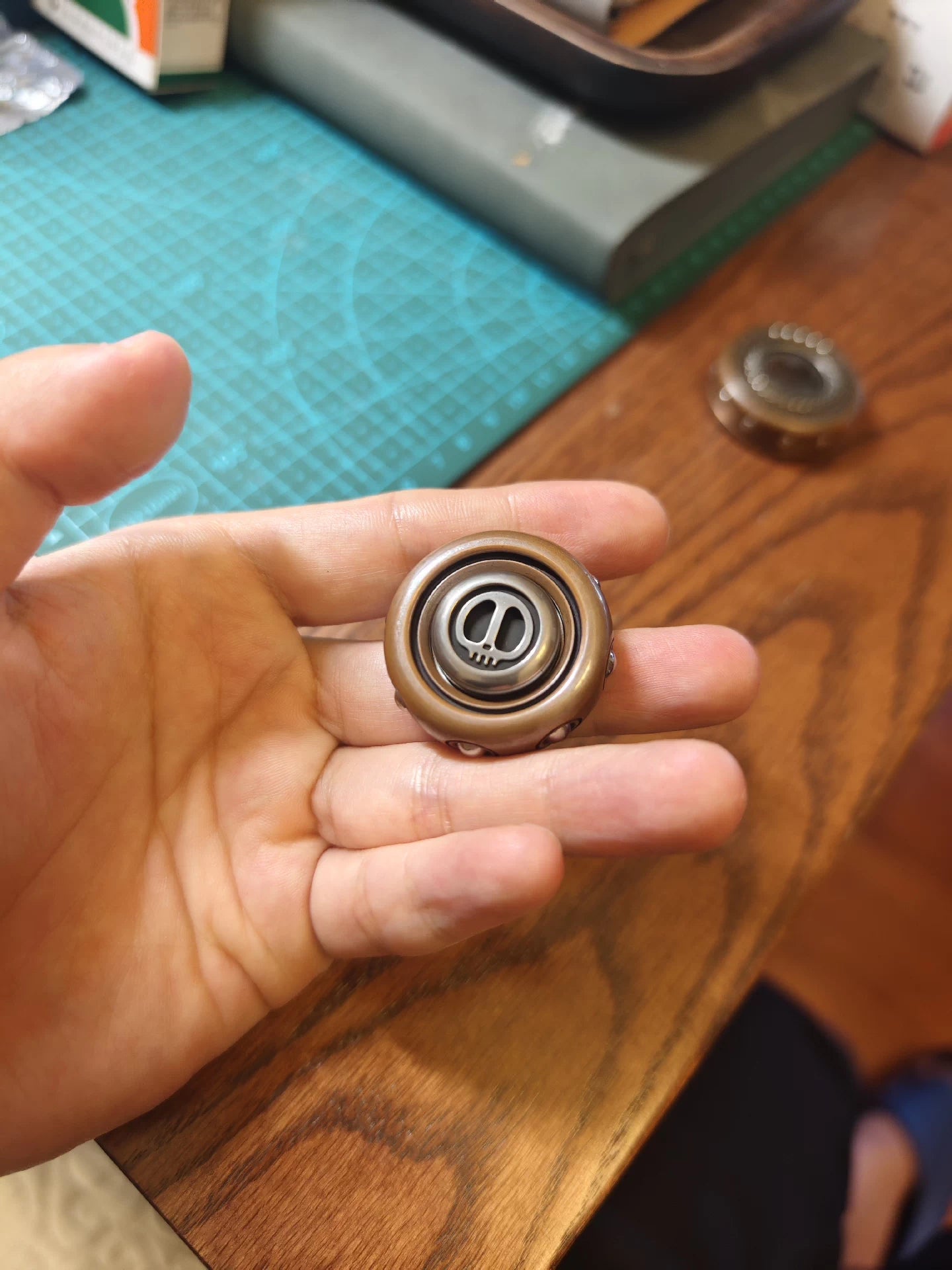 Sam Ring Spinner Copper