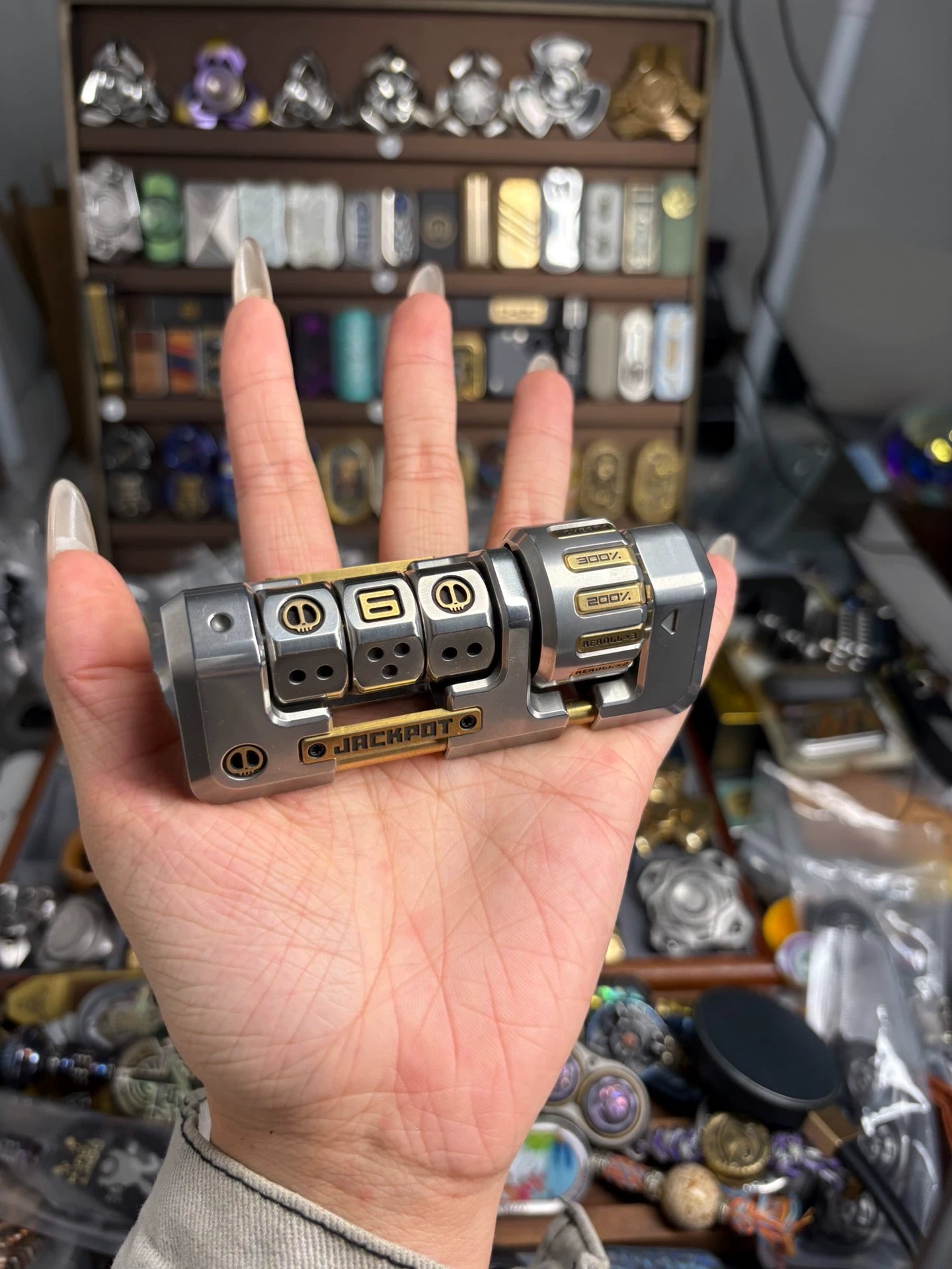 Jackpot 2.0 Deskset Stainless Steel