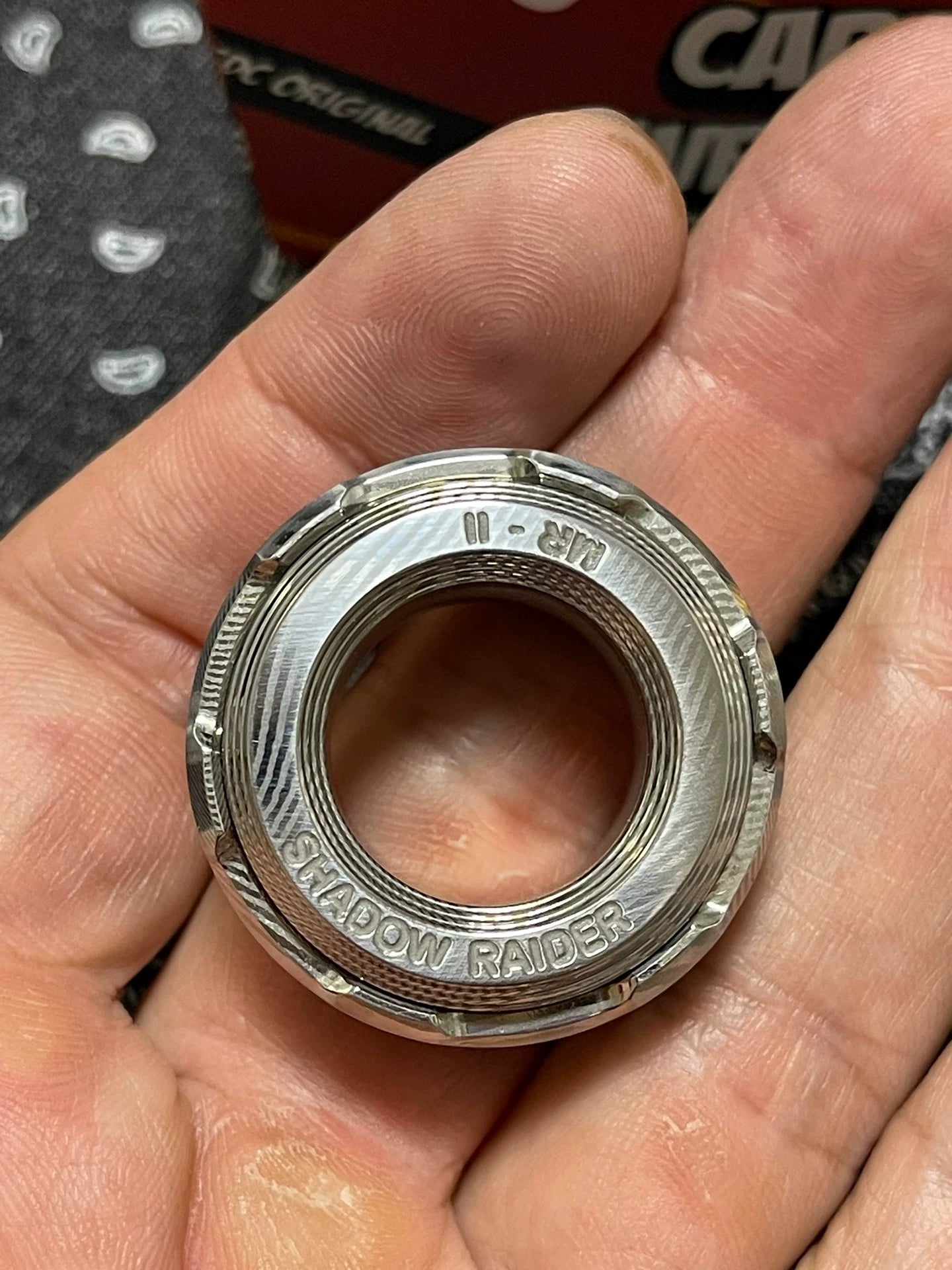 Shadow Raider Damasteel