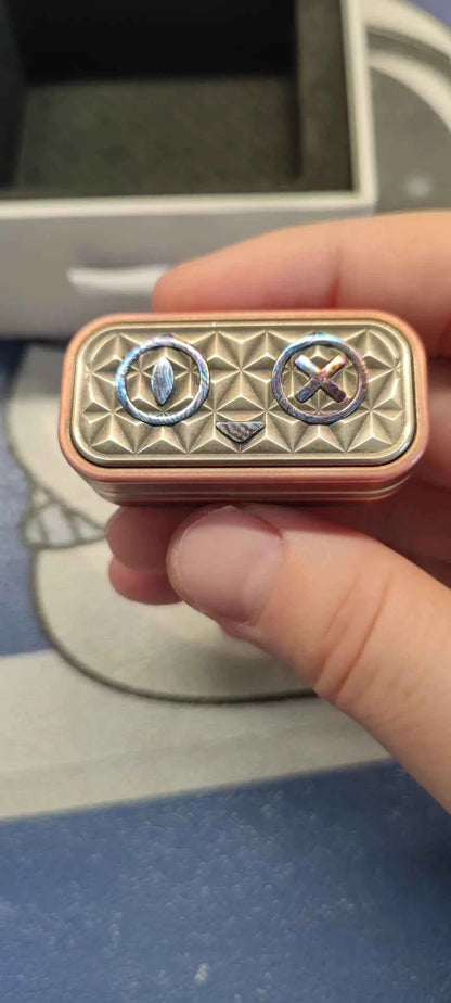 Schrodingers Cat Cat Themed Slider White Copper Purple Copper