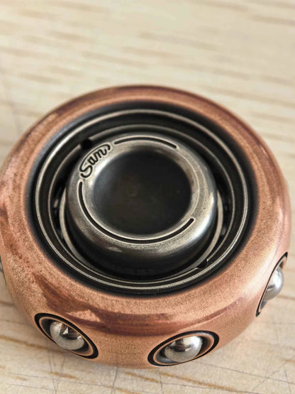 Sam Ring Spinner Stainless Steel+Brass