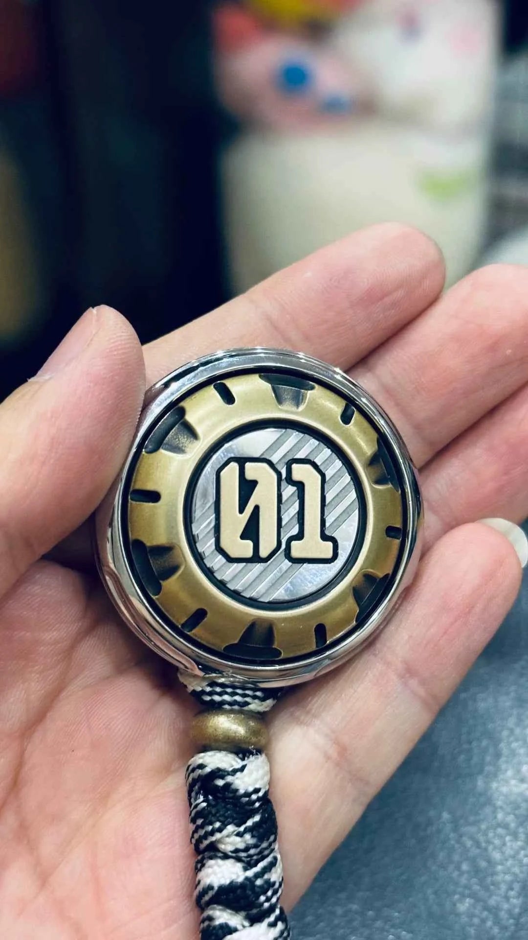 Time Badge Brass