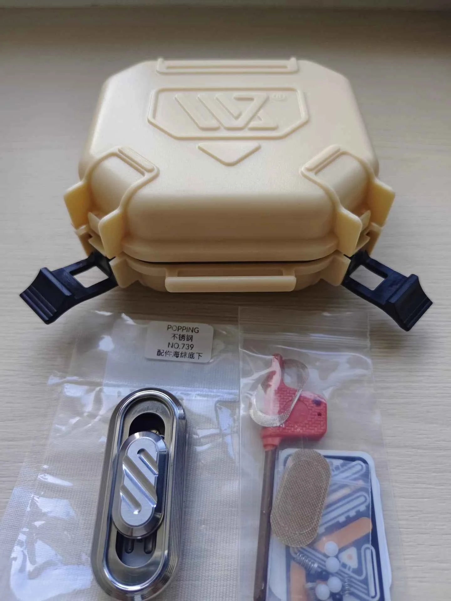 Popping Stainless Steel