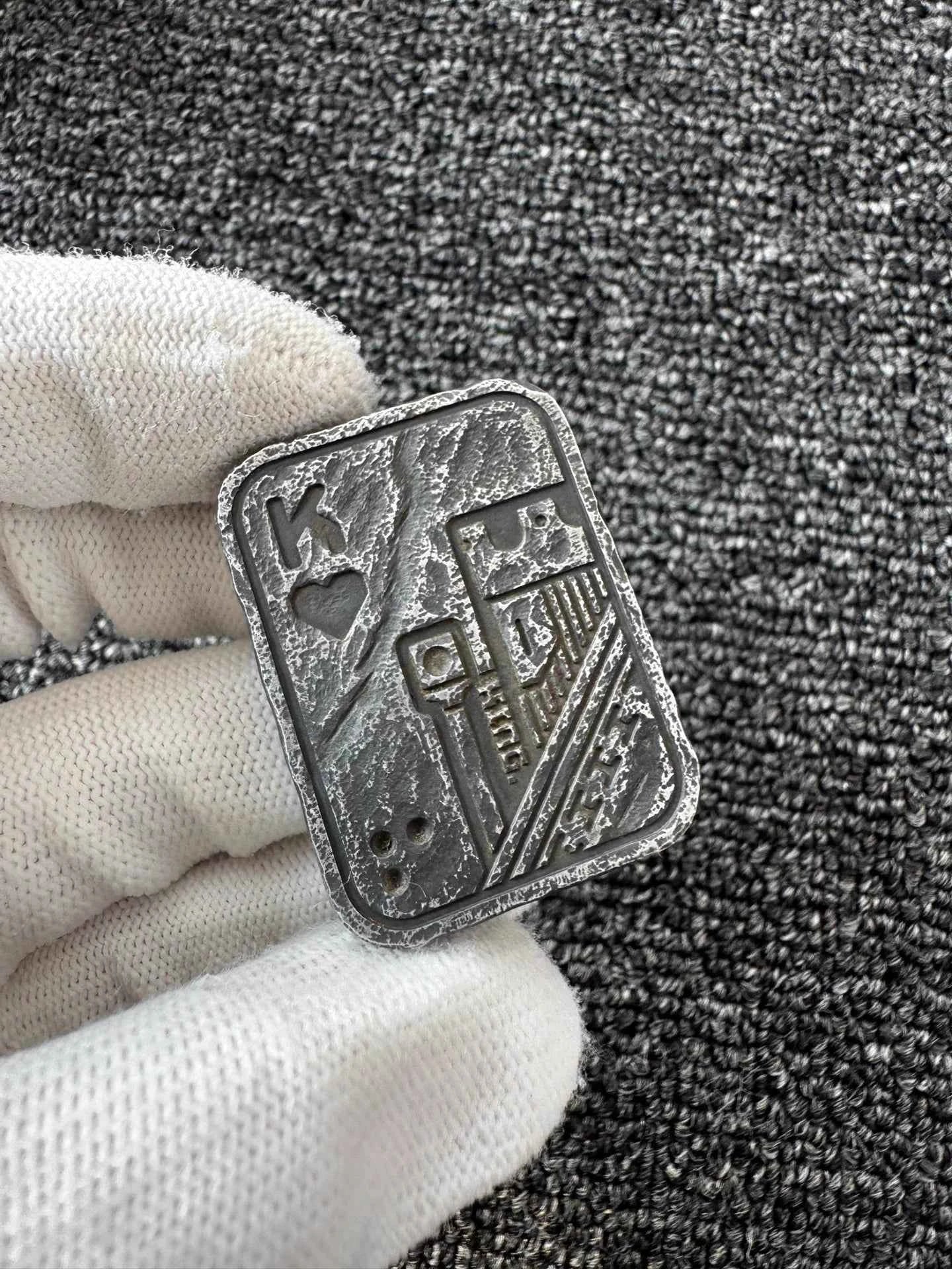 Poker Shuffle Stainless Steel