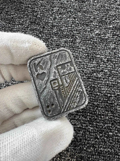 Poker Shuffle Stainless Steel