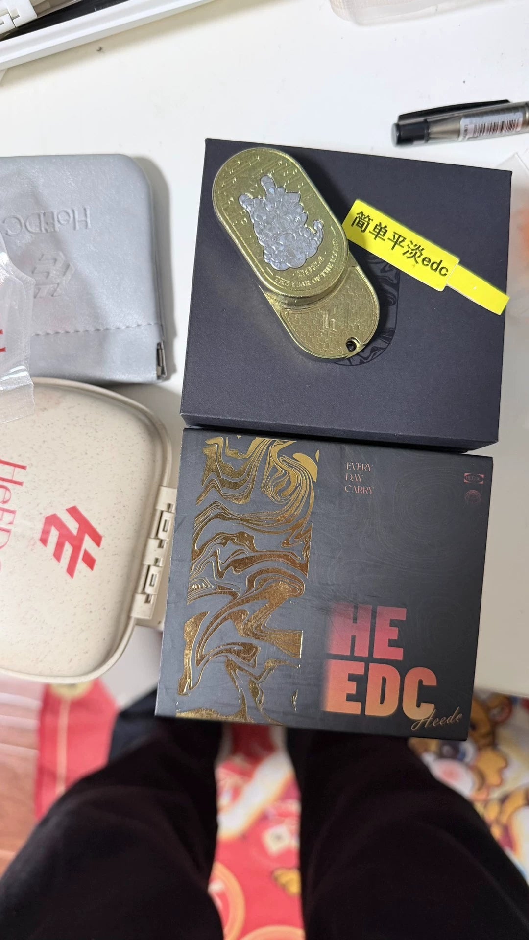 Ling Yun 3.0 Crystallized Titanium+Stainless Steel