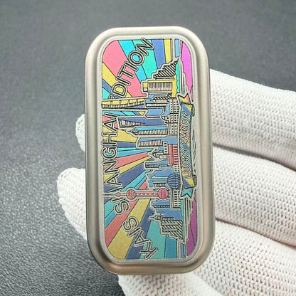 Lucky Candy Titanium Color-Anodized Engraved Limited Edition