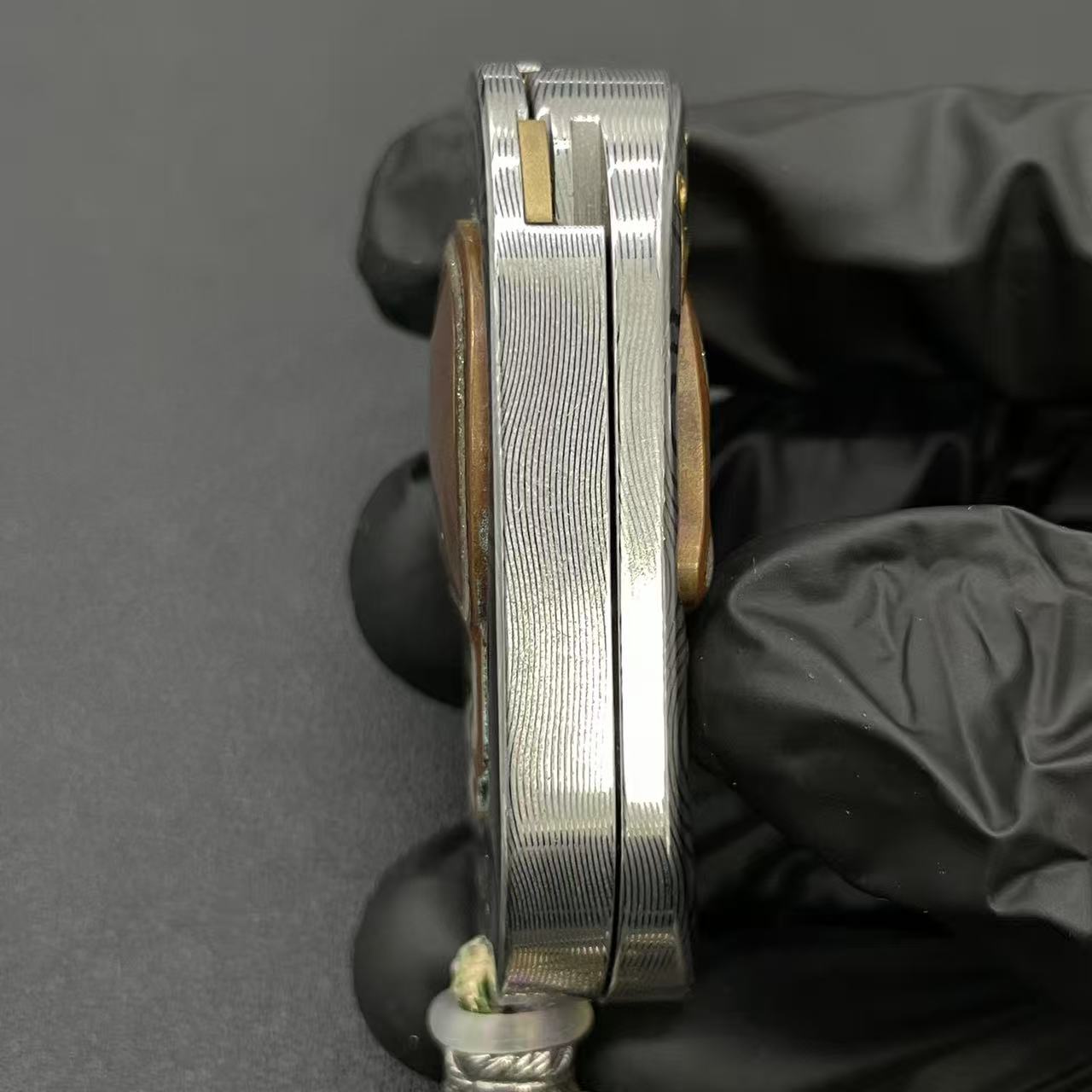 David'S Star Damasteel Copper Brass