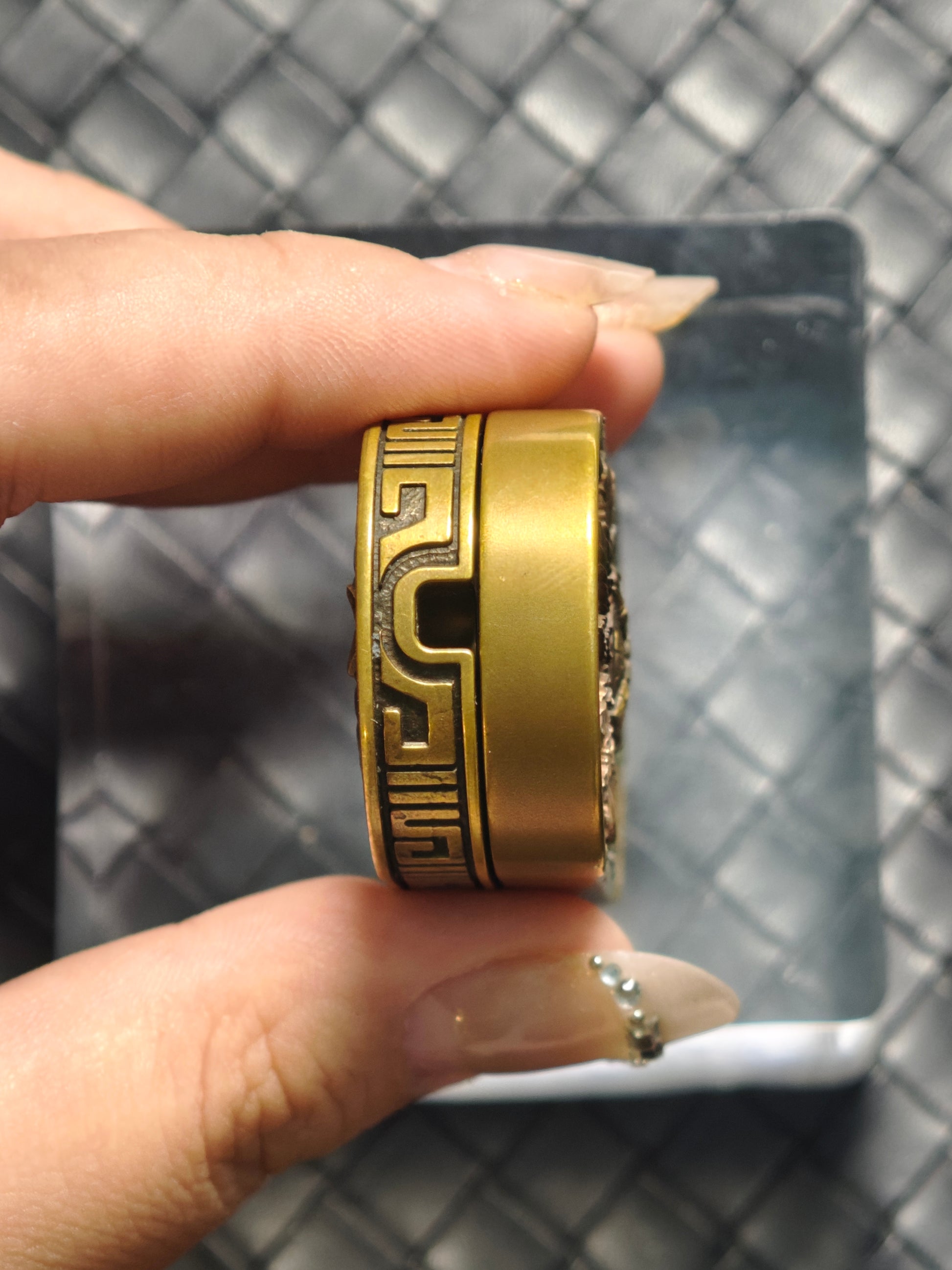 Maya Quetzalcoatl Wave Brass