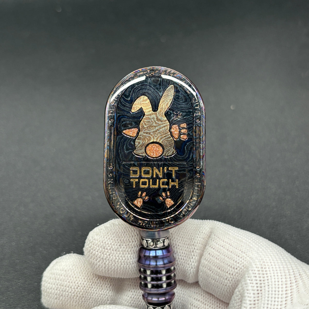 Grumpy Rabbit Rhythm Zircuti Resin-Sealed