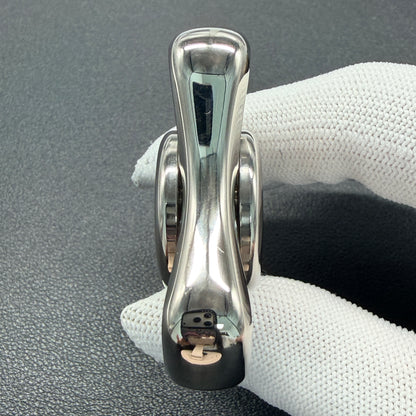Folding Leaf Mini Titanium Polished