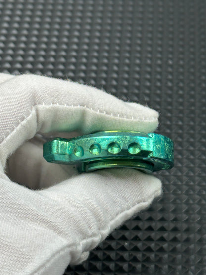 Lucky Horseshoe Crystallized Titanium