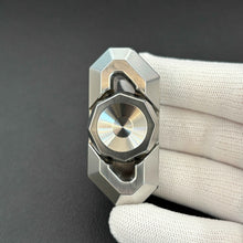 Crystal Twin Leaf Stainless Steel Machine Finished