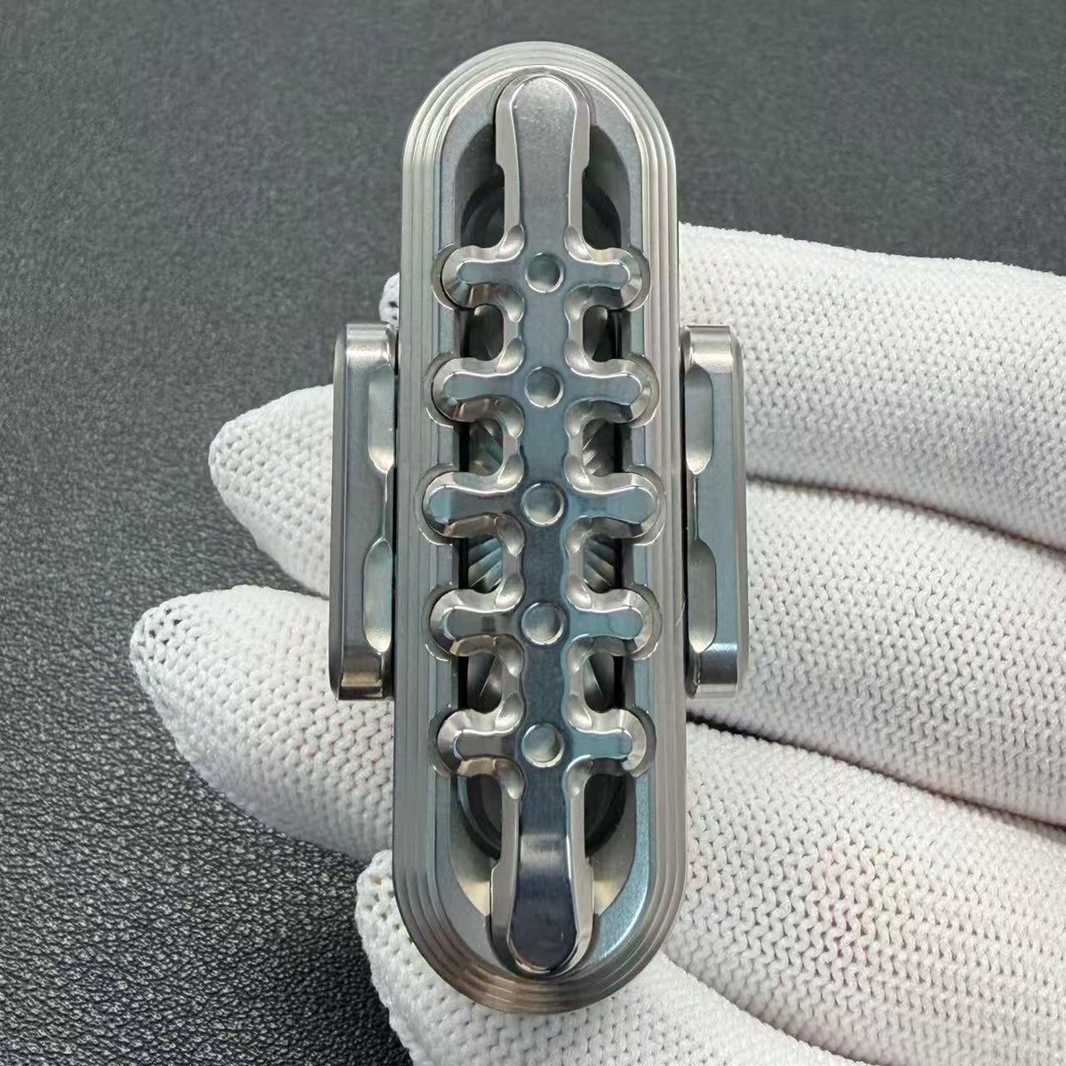 Exoskeleton Magnetic Mechanical Stainless Steel Blasted