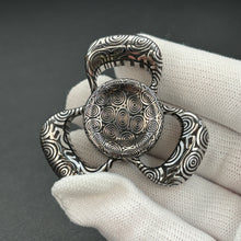 Three-Leaf Horizon Damasteel