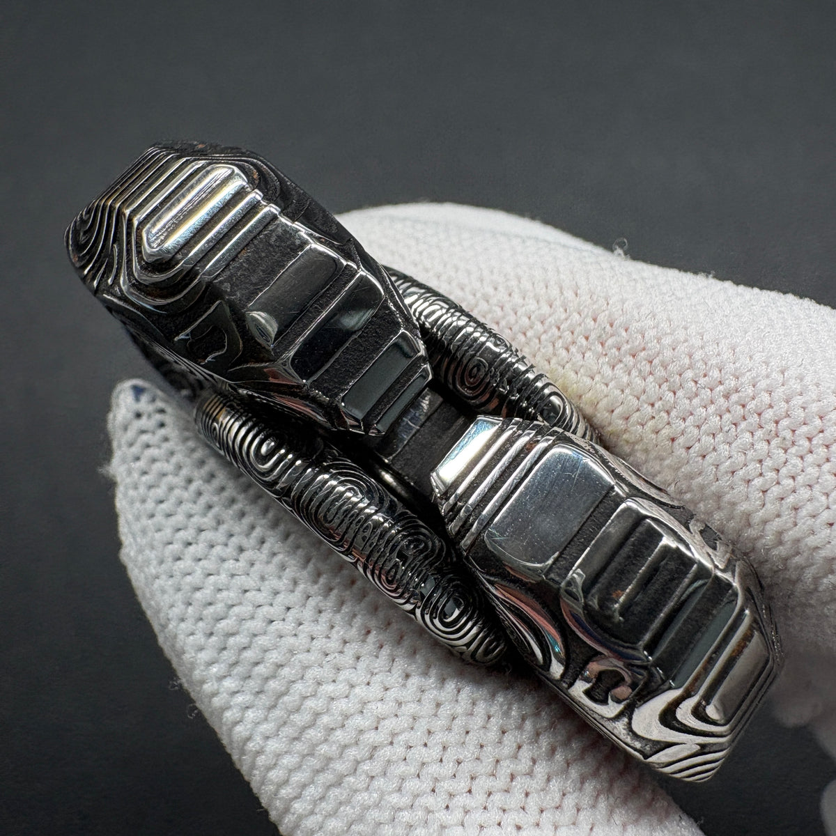 Zekk Damasteel Etched