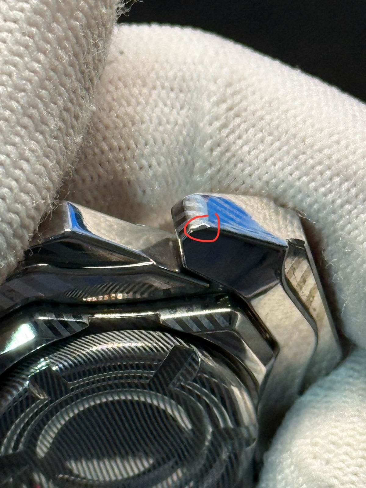 Haze Shell Opening Damasteel
