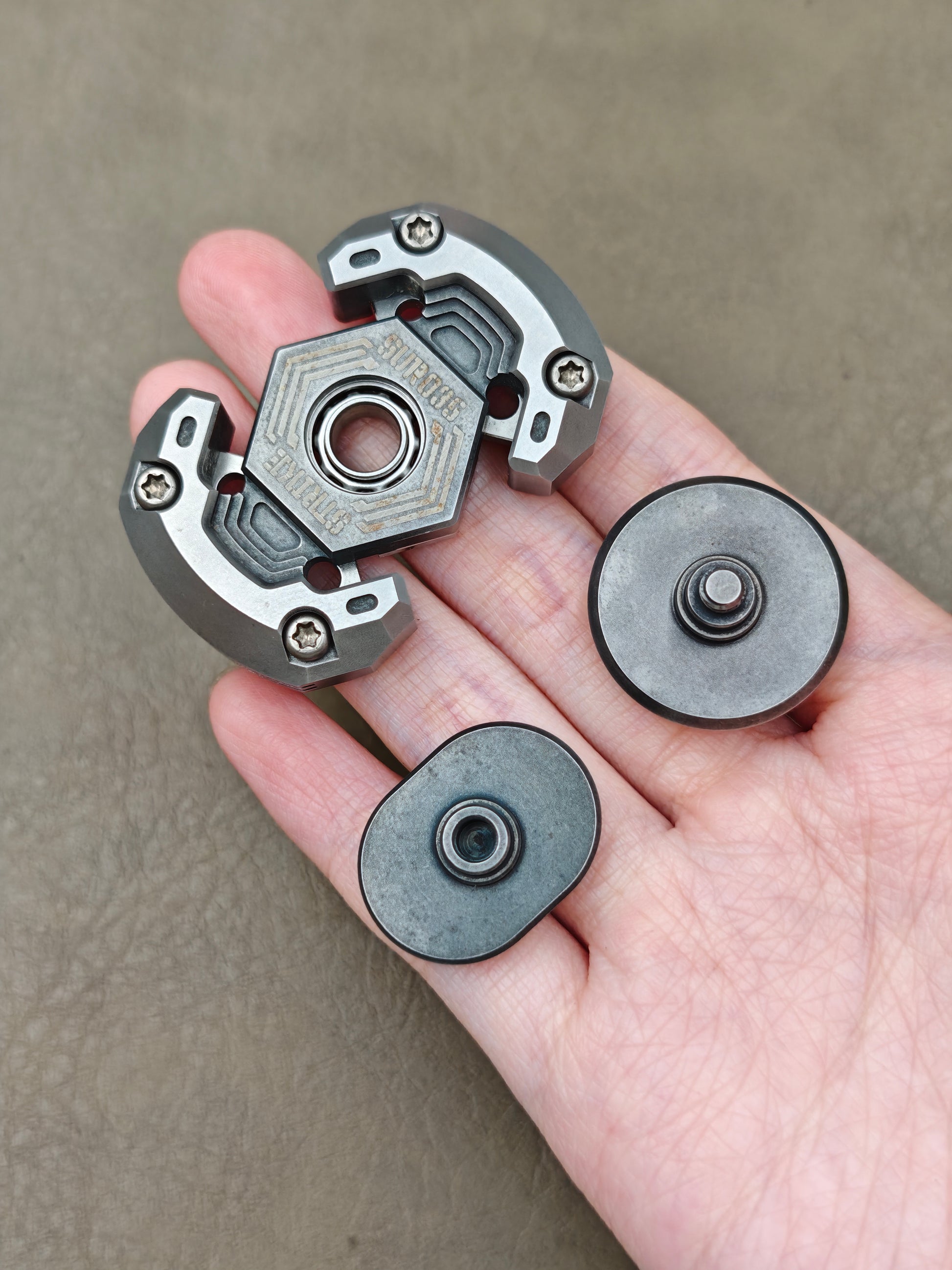 Strike Stainless Steel Distressed