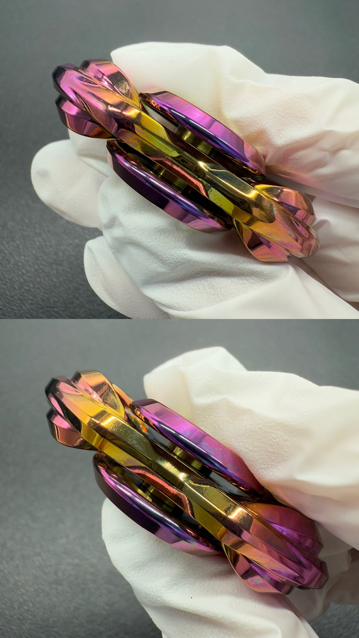 Feather Spirit Two Blade Zirconium