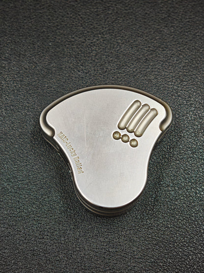 Balled Shell Stainless Steel Stonewashed