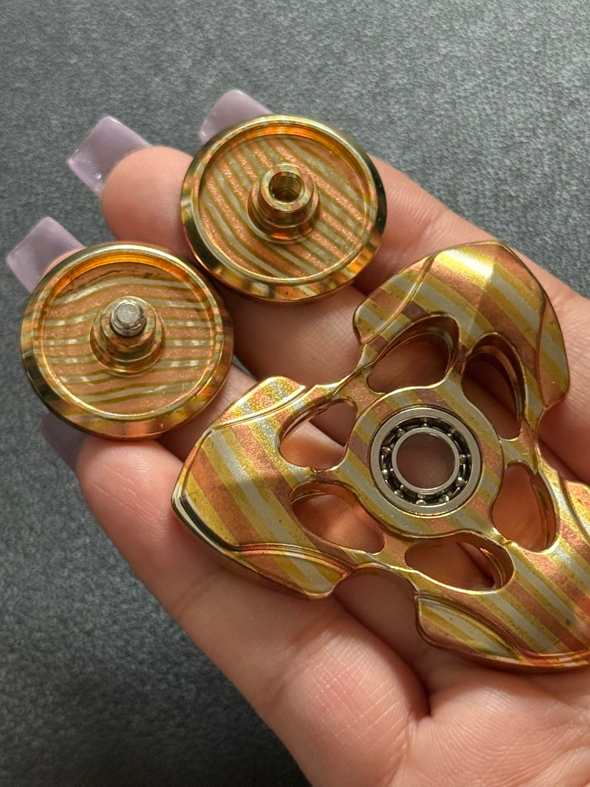 Toothless Finale Special Material Mokume
