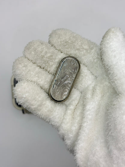 Top B Rain Titanium Engraved Polished