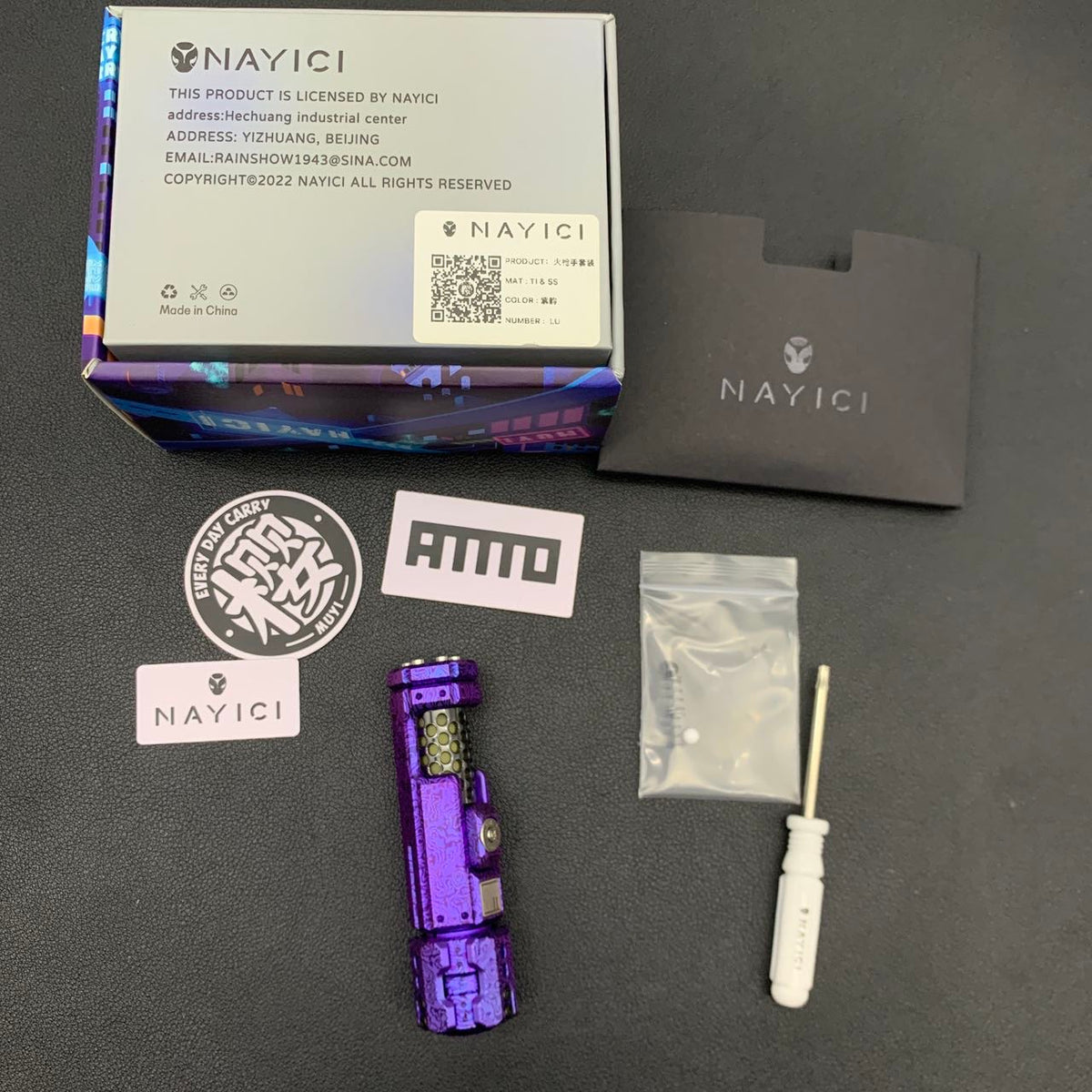 NAYICI Musketeer Titanium