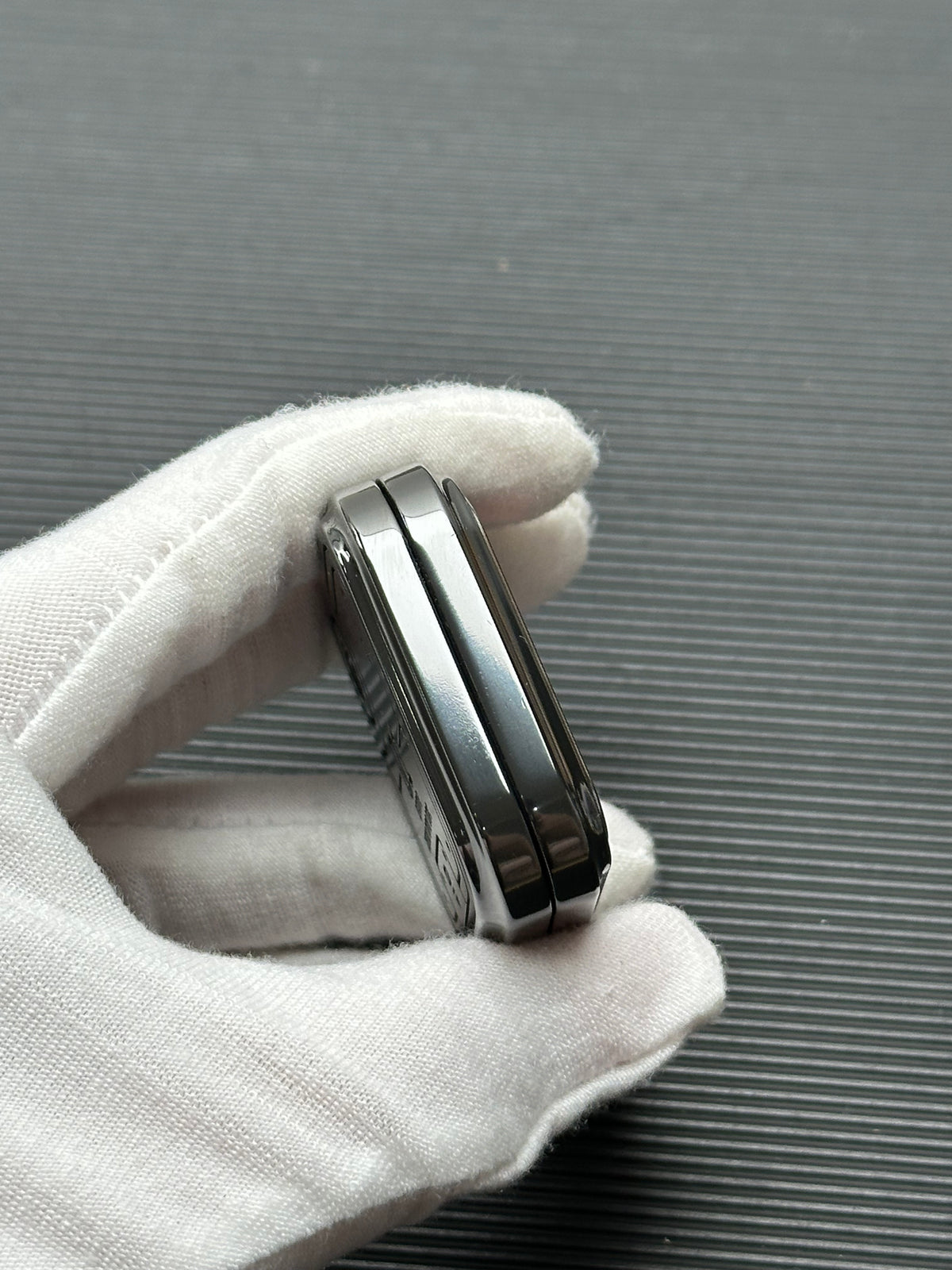 MAZE BLOCK Zirconium Polished