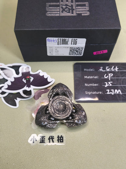 Toothless Finale Special Material Stainless Steel Porcelain Washed Engraved Polished Limited Edition