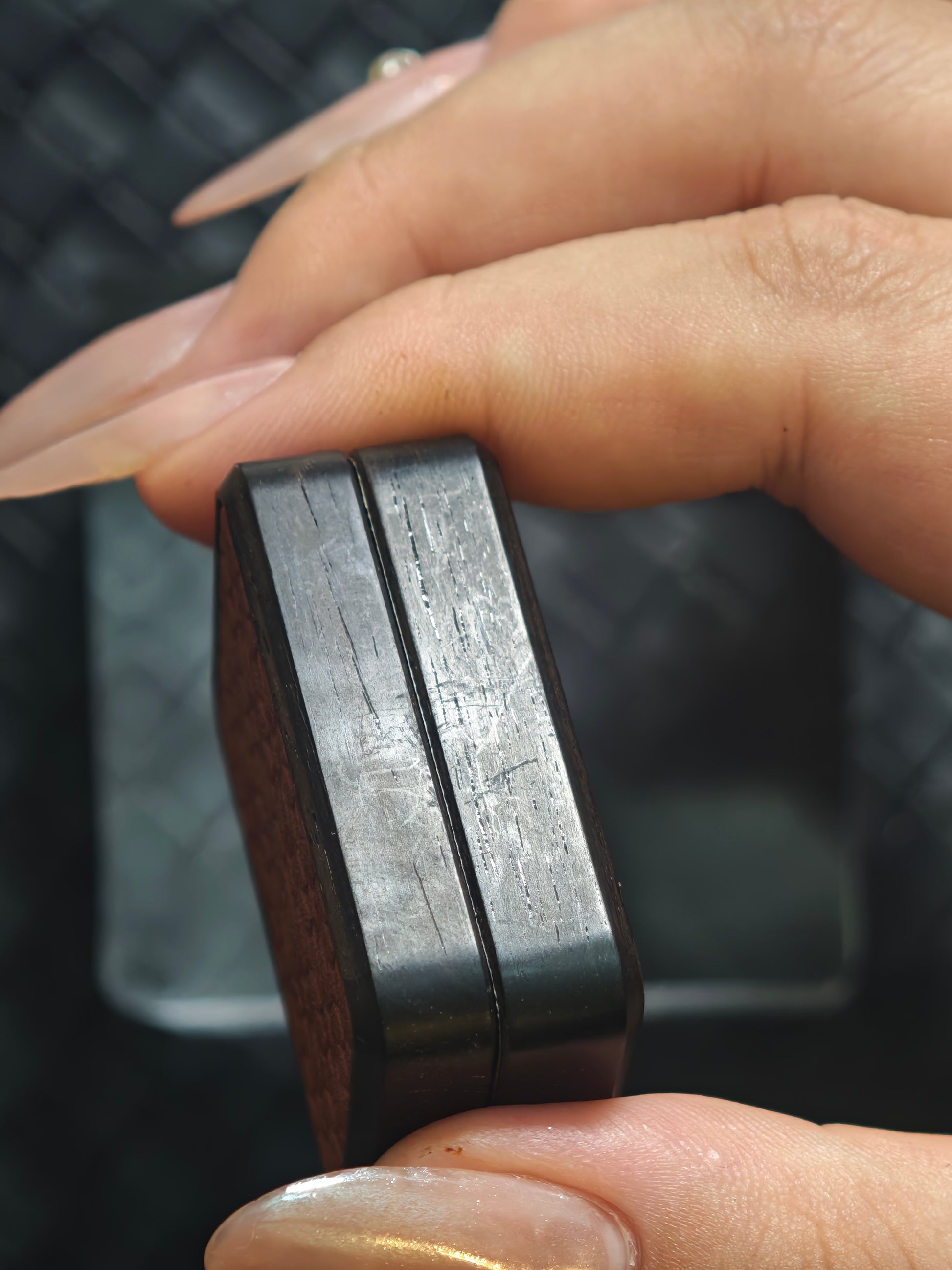 Mahjon Brass African Blackwood