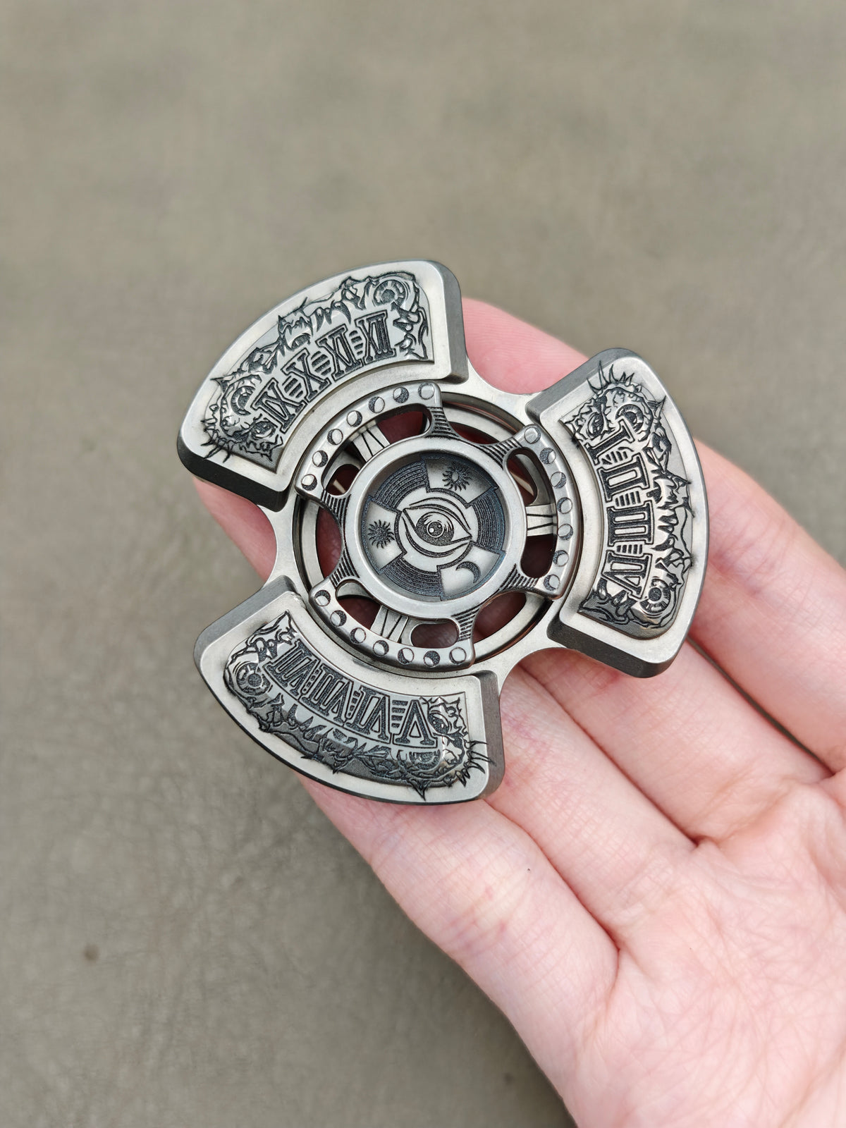 Source Titanium Engraved