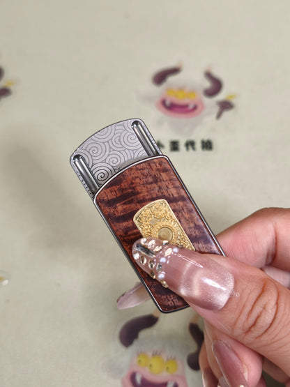 Root Three Redwood Engraved