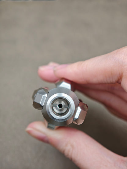 Lazer Crystalized r Stainless Steel