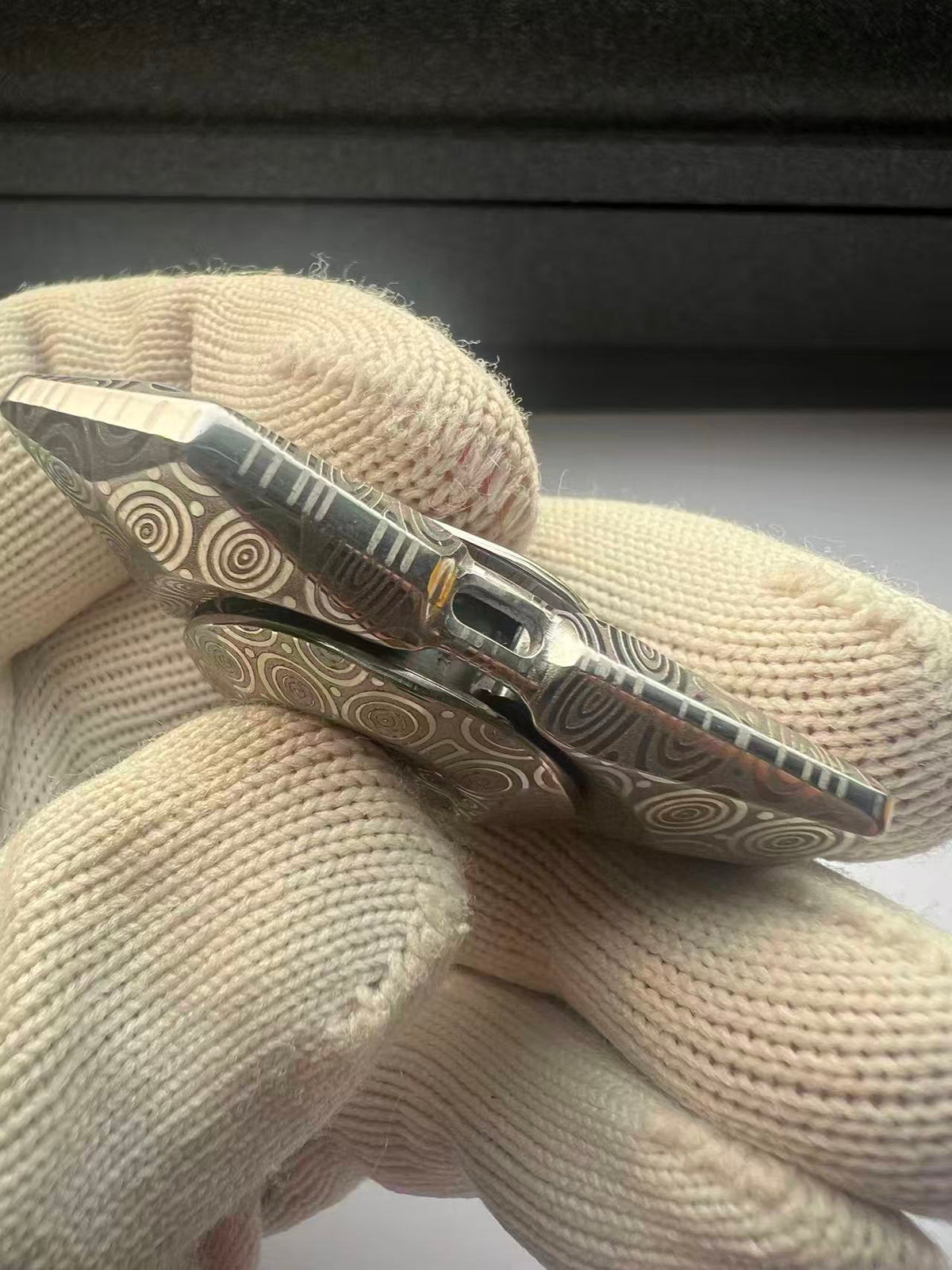 Phantom Stainless Steel Engraved