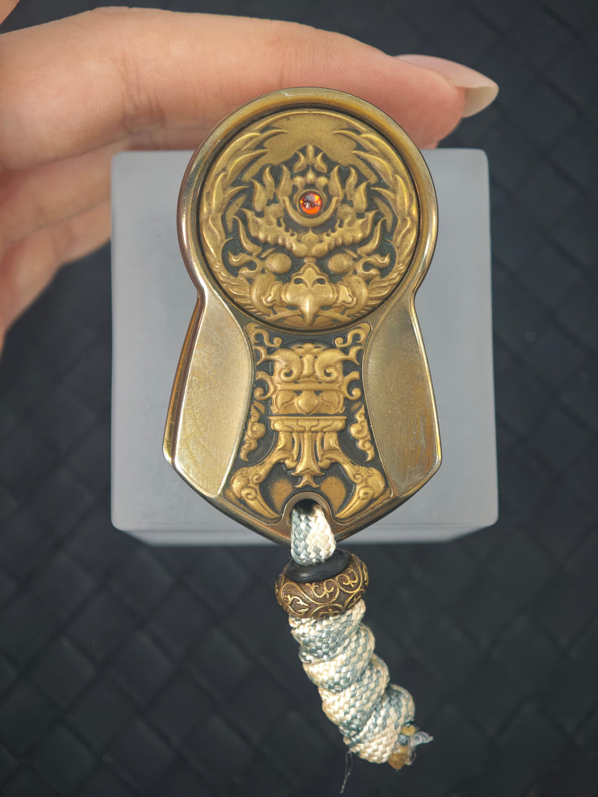 Demon Subduing Toga Tangcao Pattern Titanium
