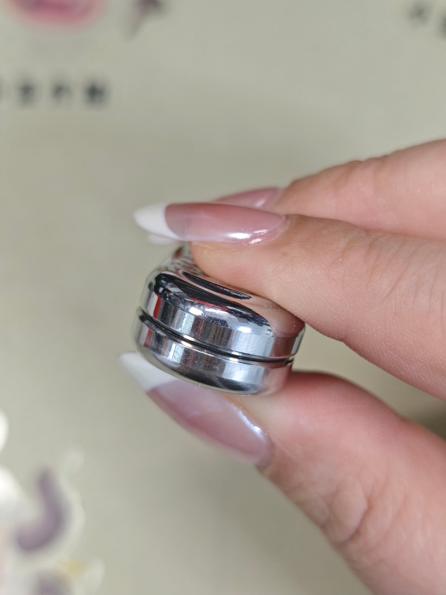 Top B Bubble Stainless Steel