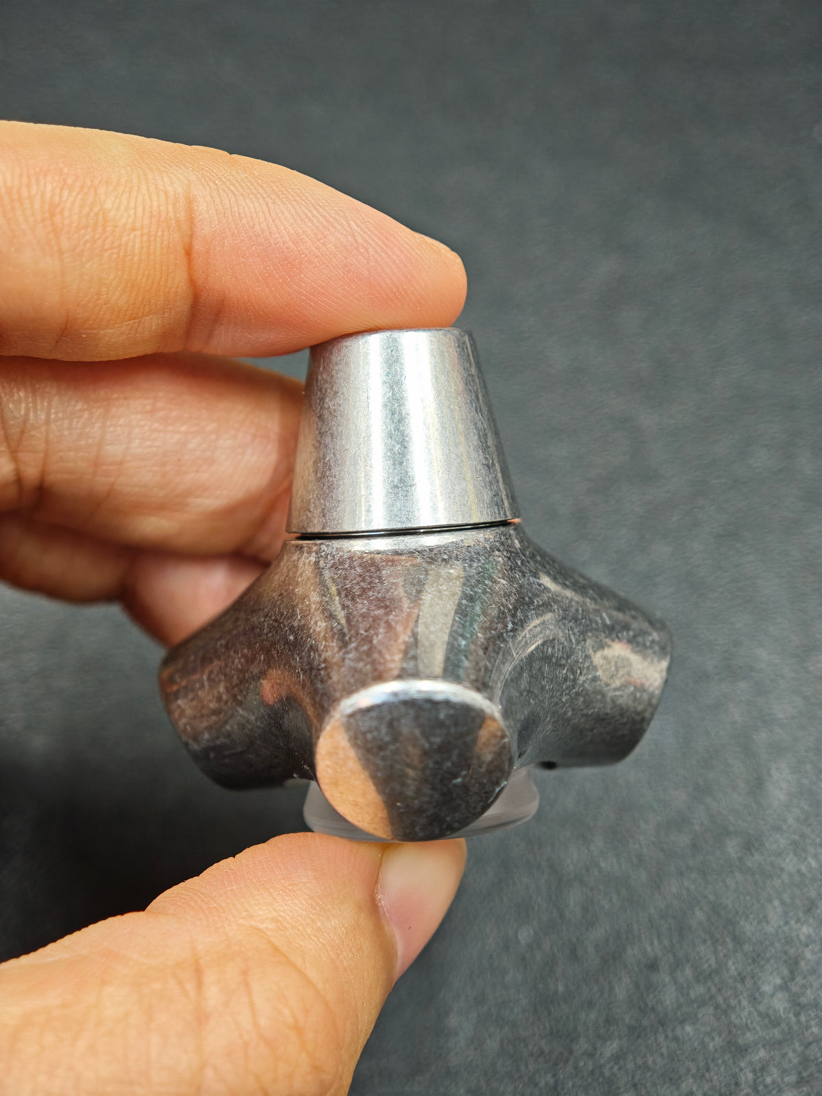 Wave Stainless Steel Stonewashed