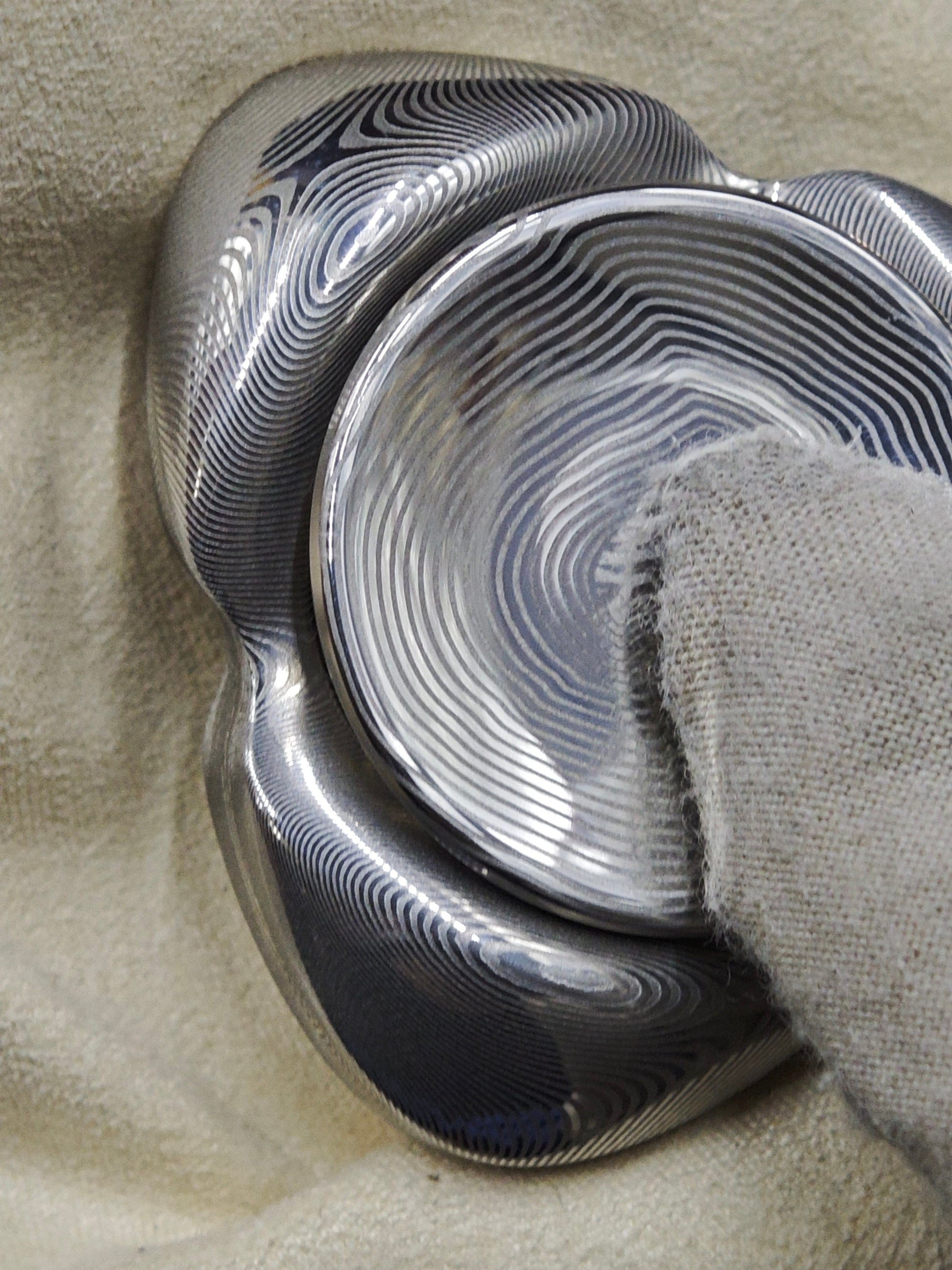 Herring Bearing Cap Damasteel
