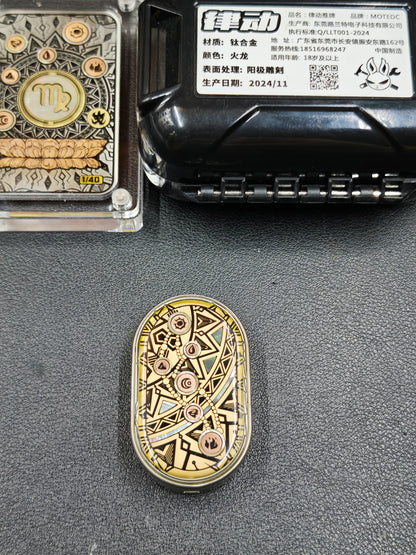 Dragon Rhythm Titanium Resin-Sealed