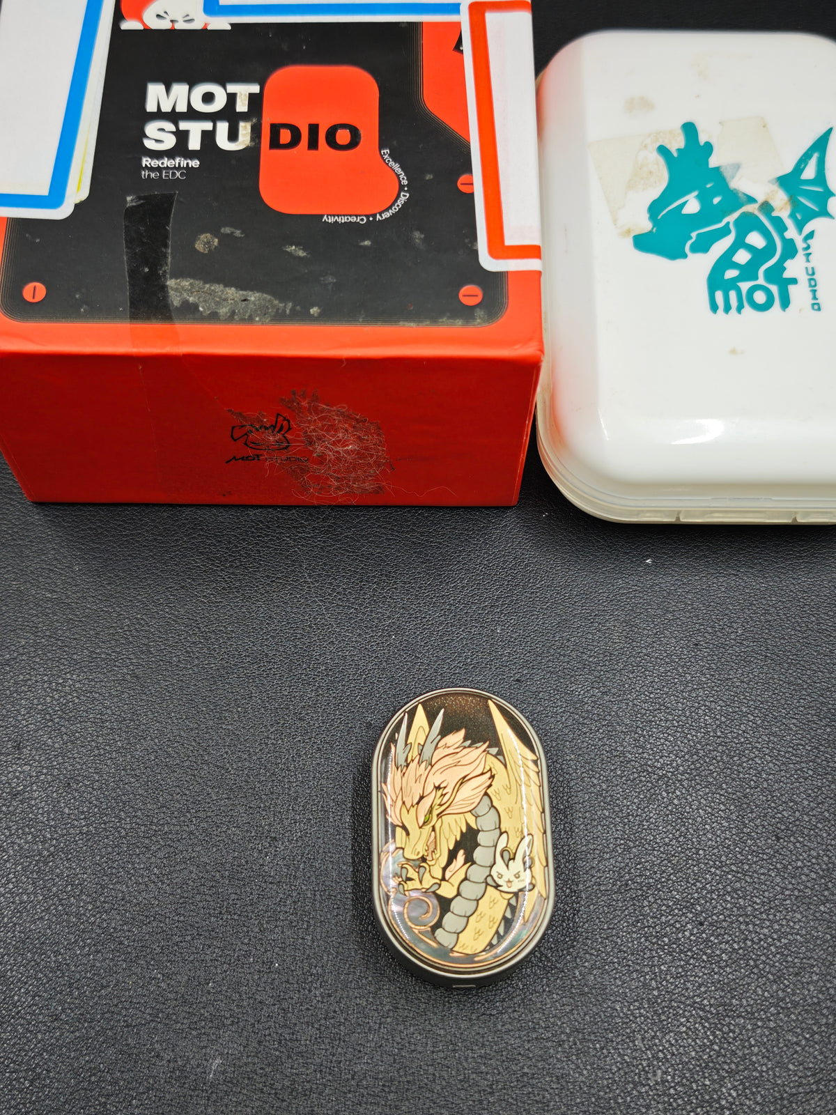 Couture Dragon Rhythm Titanium Resin-Sealed