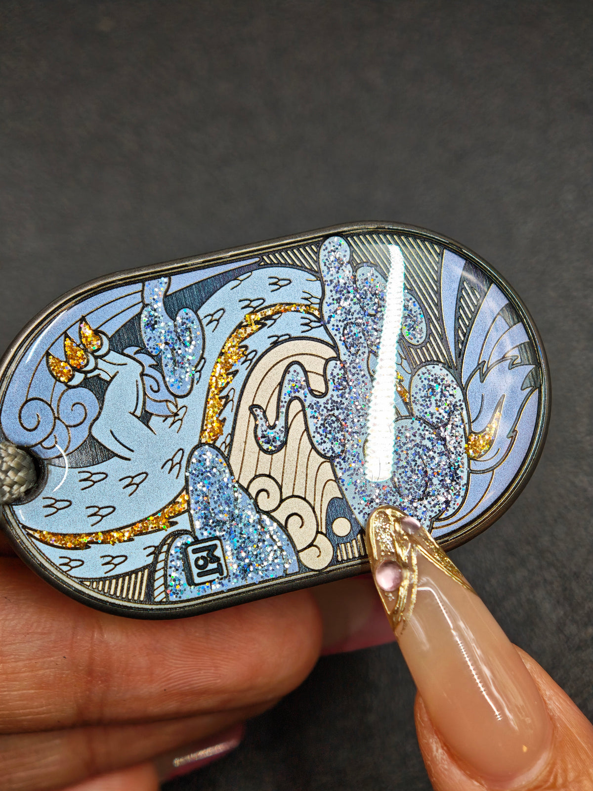 Dragon Rhythm Titanium Resin-Sealed