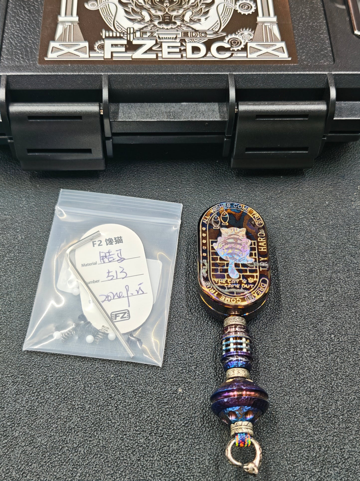 Greedy Cat Zirconium Titanium Zircuti