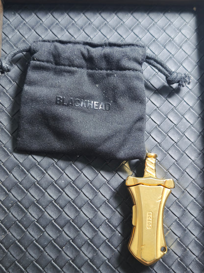 Master Sword Stainless Steel Gold Plated